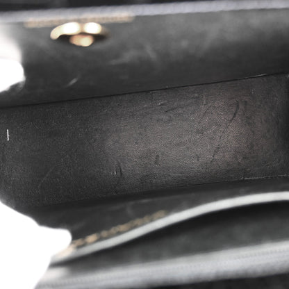 Chanel * Black Crocodile Tote Handbag