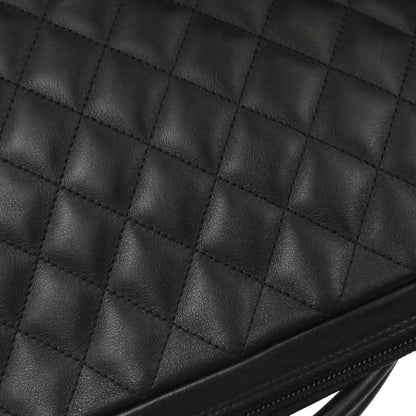 Chanel 2005-2006 Black Calfskin Cambon Ligne Shoulder Bag