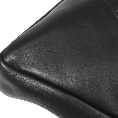 Chanel 2005-2006 Black Calfskin Cambon Ligne Shoulder Bag