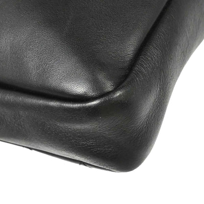 Chanel 2005-2006 Black Calfskin Cambon Ligne Shoulder Bag