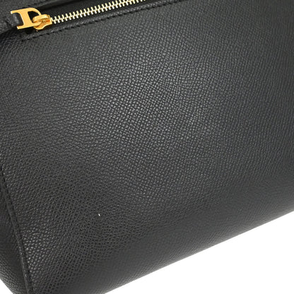 Celine Black Leather Belt Bag Micro 2way Shoulder Handbag