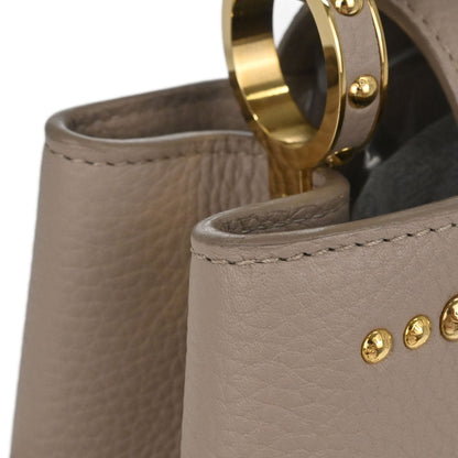 Louis Vuitton Beige Leather Capucines MM 2way Shoulder Handbag M52396