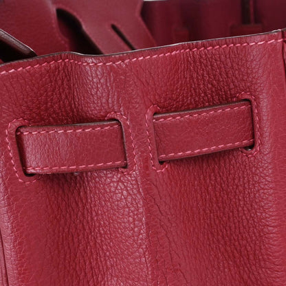 Hermes Vermilion Togo Birkin 30 Handbag