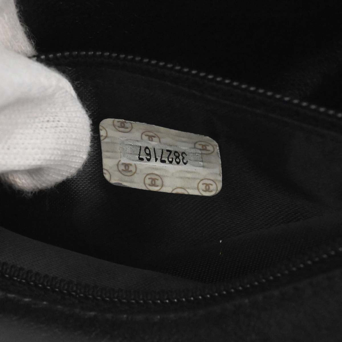 Chanel 1994-1996 Black Caviar Skin Waist Bum Bag #80/32