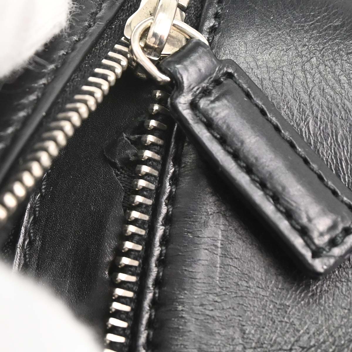 Christian Dior Black Leather Corset Bag Handbag