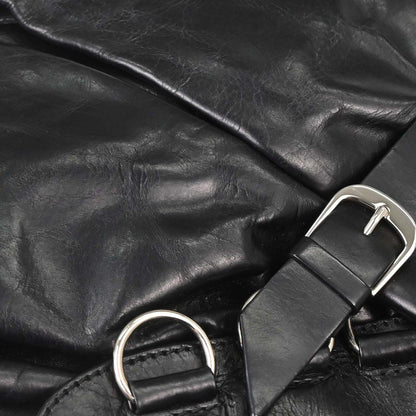 Christian Dior Black Leather Corset Bag Handbag
