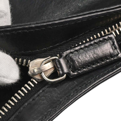 Christian Dior Black Leather Corset Bag Handbag
