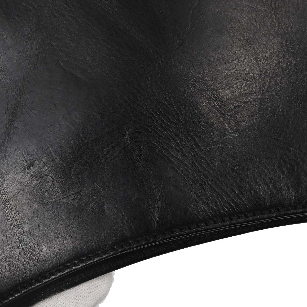 Christian Dior Black Leather Corset Bag Handbag