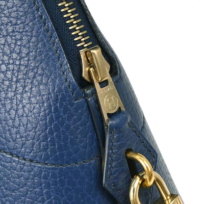 Hermes Blue Brighton Ardennes Bolide 35 2way Shoulder Handbag
