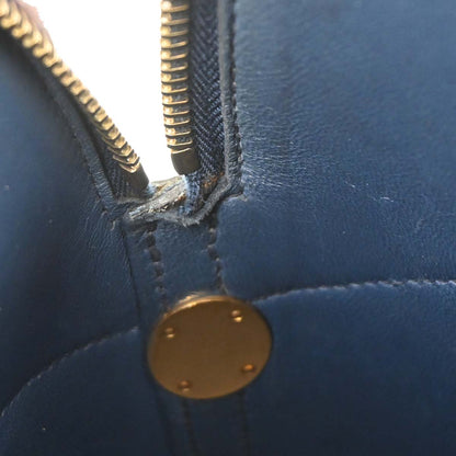Hermes Blue Brighton Ardennes Bolide 35 2way Shoulder Handbag