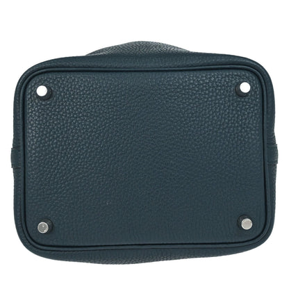 Hermes Vert Cypre Taurillon Clemence Picotin Lock 18 PM Handbag