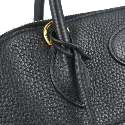 Hermes Black Taurillon Clemence Bolide 31 2way Shoulder Handbag