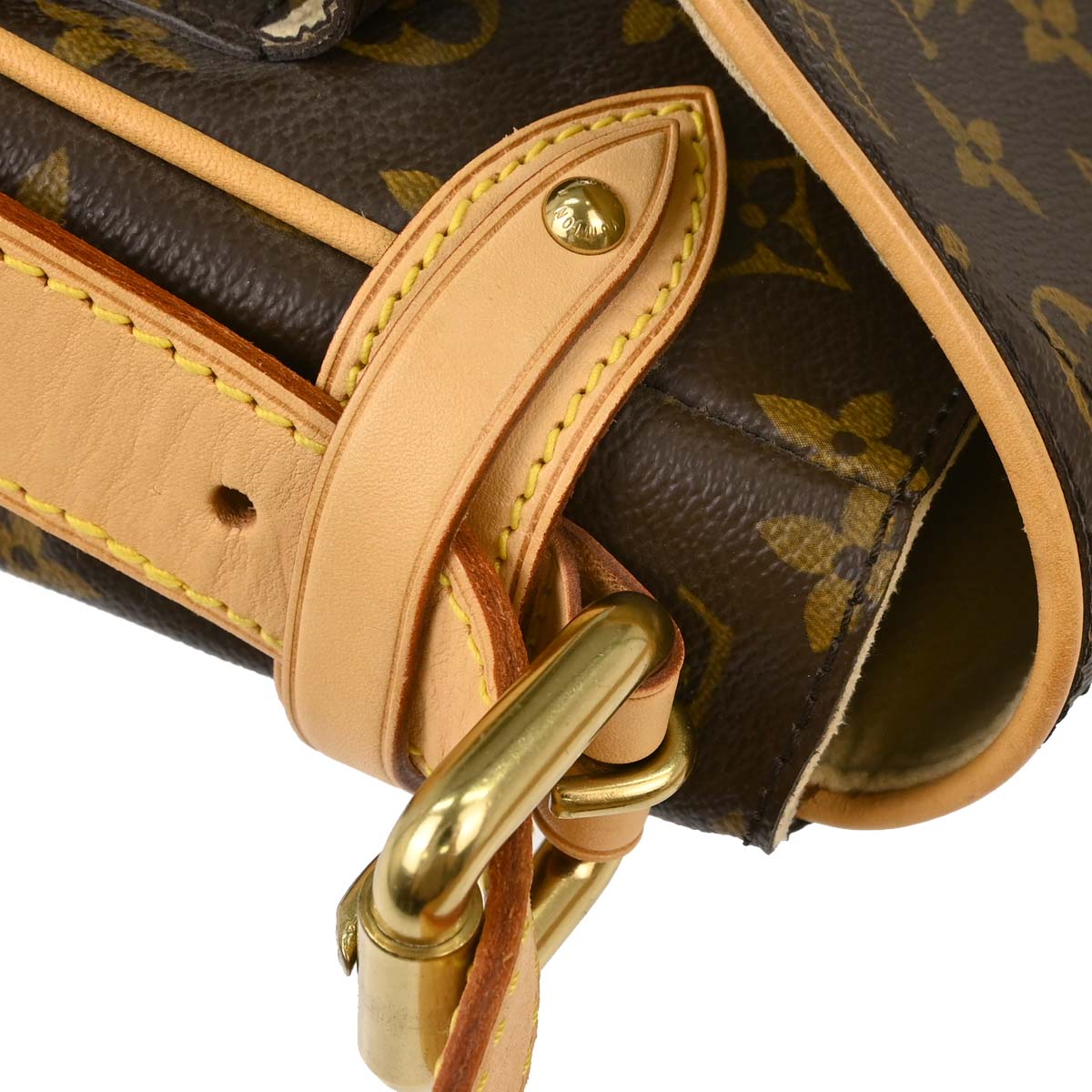 Louis Vuitton Monogram Hudson PM Shoulder Bag M40027