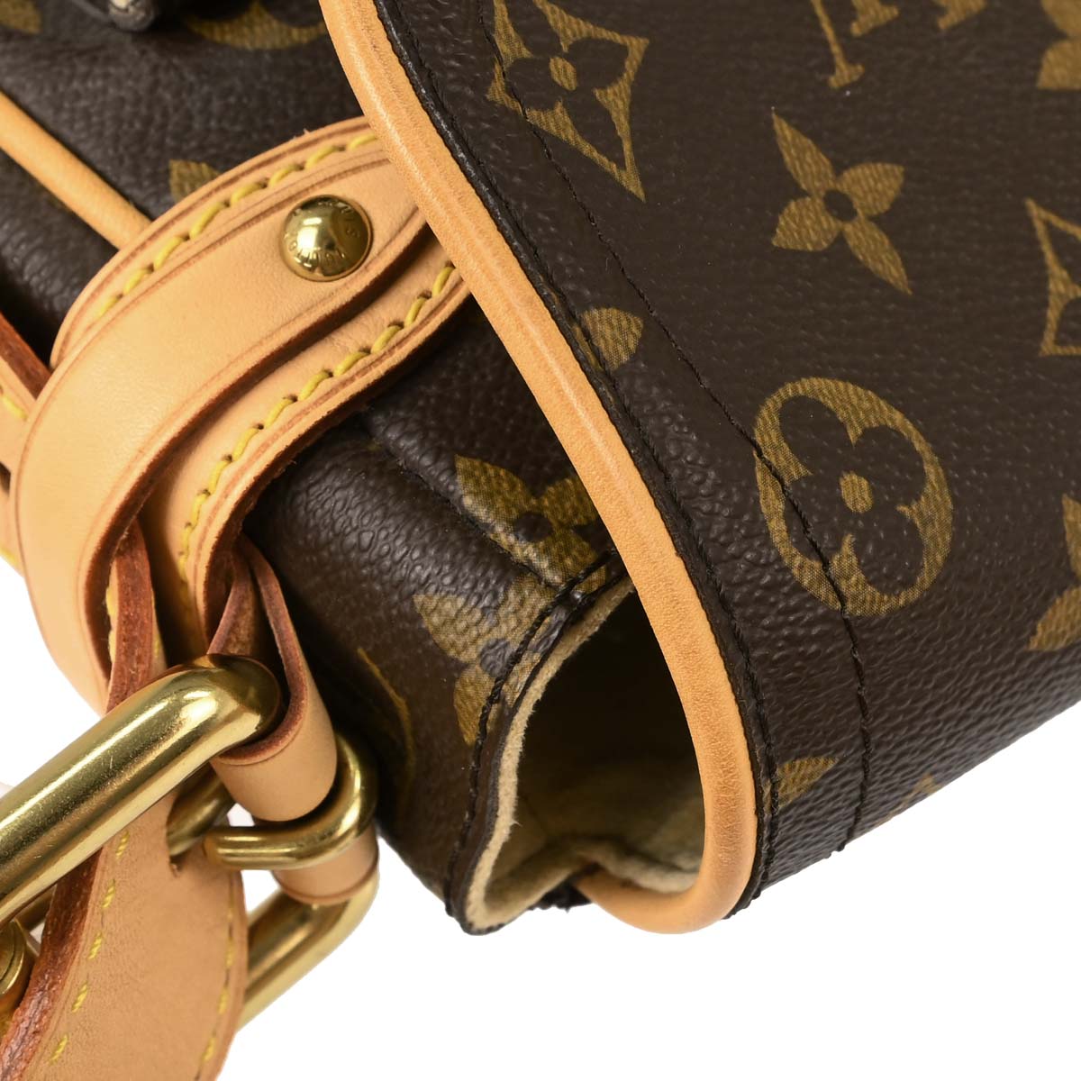 Louis Vuitton Monogram Hudson PM Shoulder Bag M40027