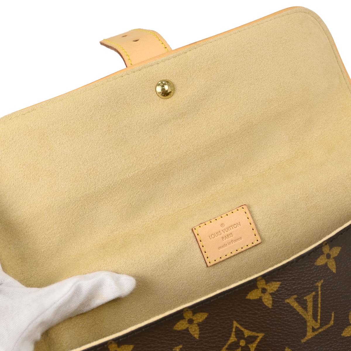 Louis Vuitton Monogram Hudson PM Shoulder Bag M40027