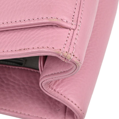 Chanel 2015-2016 Pink Deerskin Executive Cerf 2way Shoulder Tote Bag