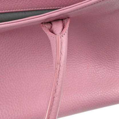 Chanel 2015-2016 Pink Deerskin Executive Cerf 2way Shoulder Tote Bag