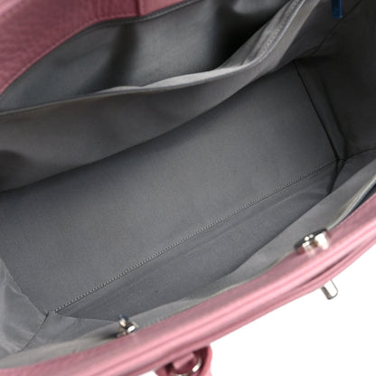 Chanel 2015-2016 Pink Deerskin Executive Cerf 2way Shoulder Tote Bag