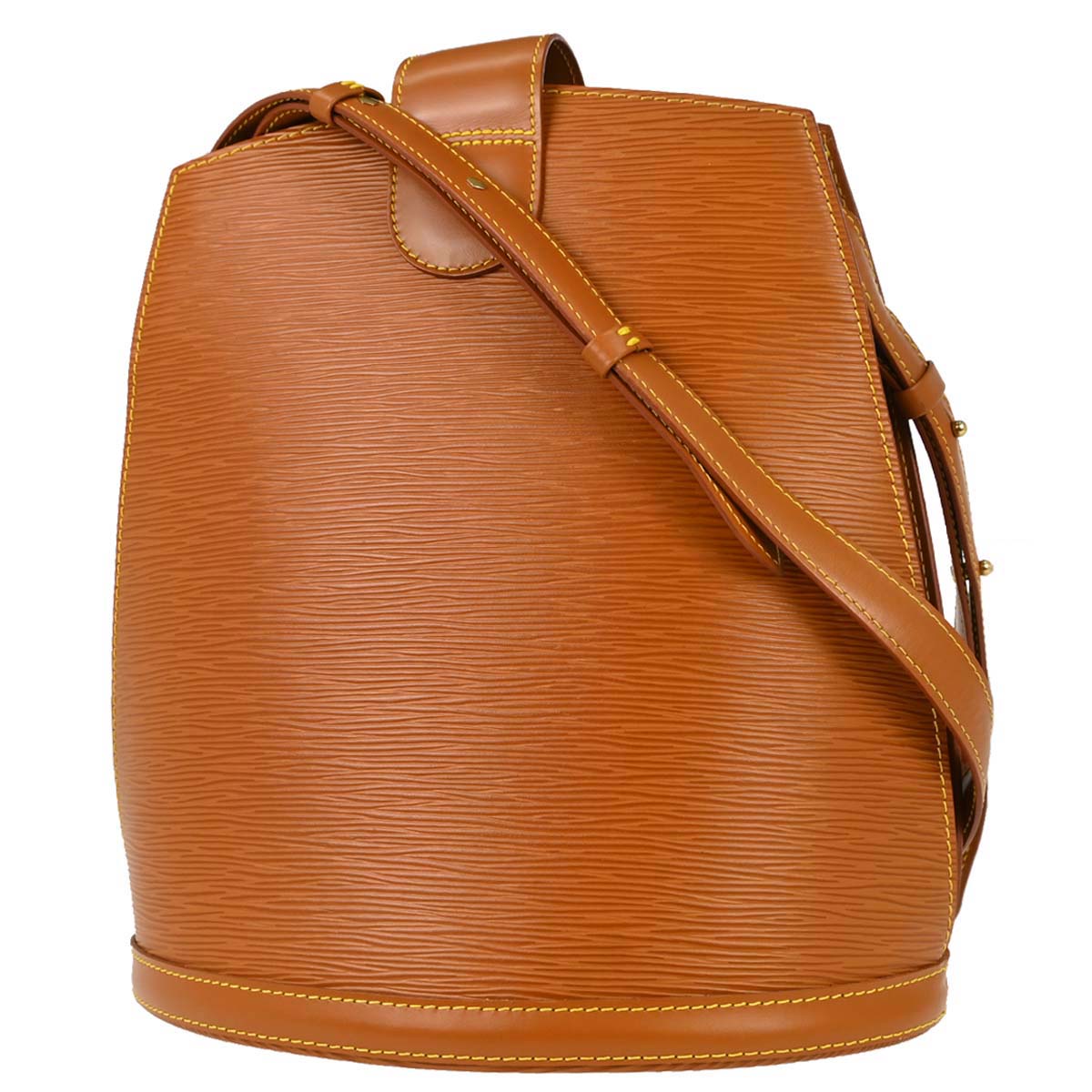 Louis Vuitton Brown Epi Cluny Shoulder Bag M52258