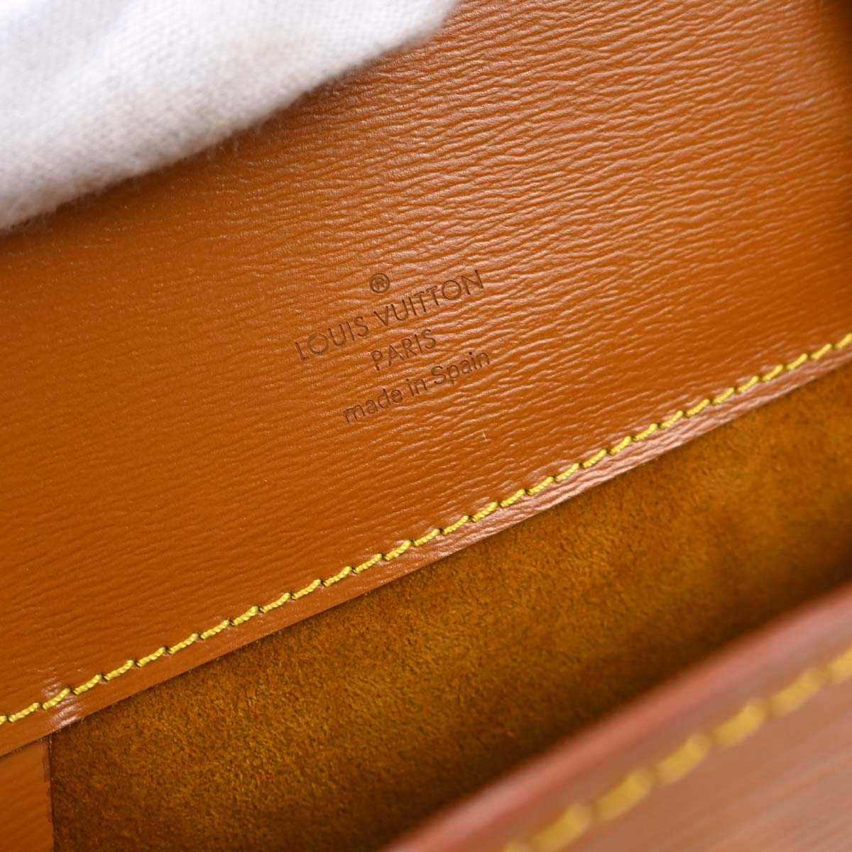 Louis Vuitton Brown Epi Cluny Shoulder Bag M52258
