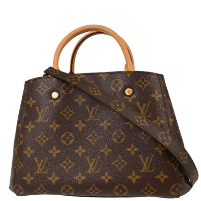 Louis Vuitton Monogram Montaigne BB 2way Shoulder Handbag M41055