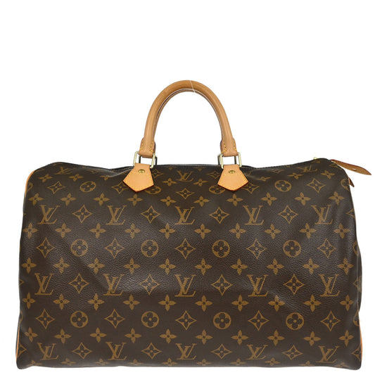 Louis Vuitton Monogram Speedy 40 Duffle Handbag M41522