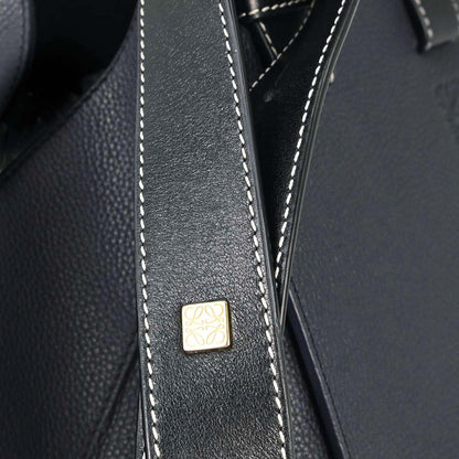 Loewe Navy Hammock 2way Shoulder Tote Handbag
