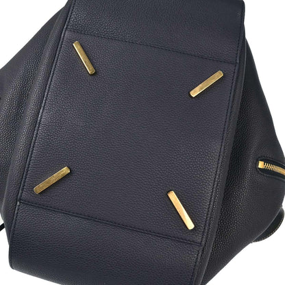 Loewe Navy Hammock 2way Shoulder Tote Handbag