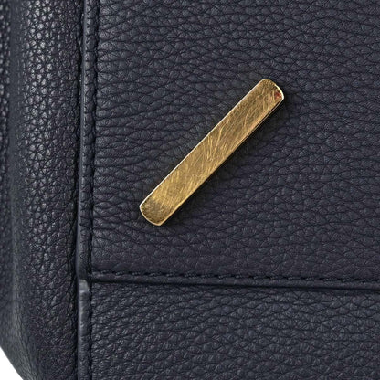 Loewe Navy Hammock 2way Shoulder Tote Handbag