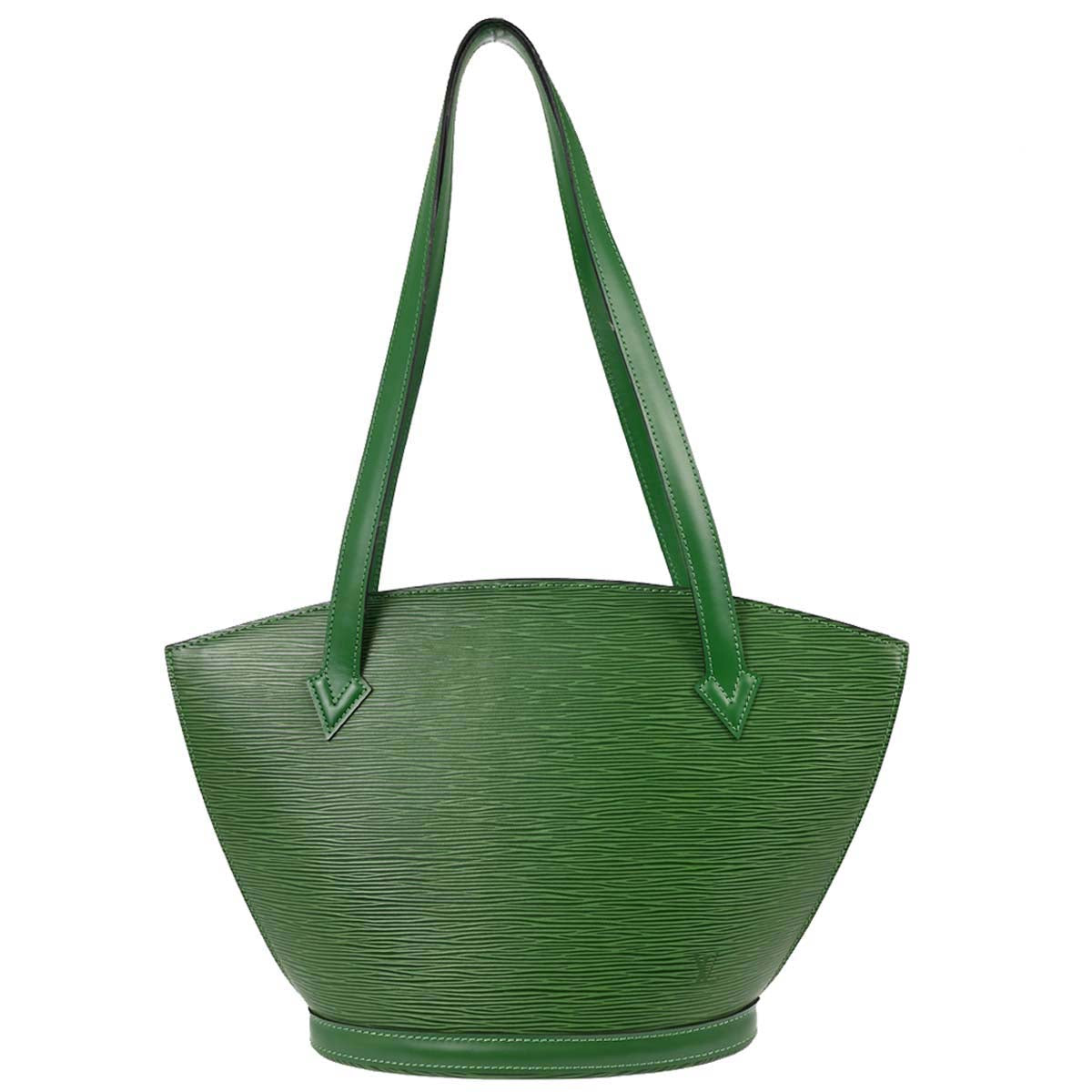Louis Vuitton Green Epi Saint Jacques Poignee Long Tote M52334