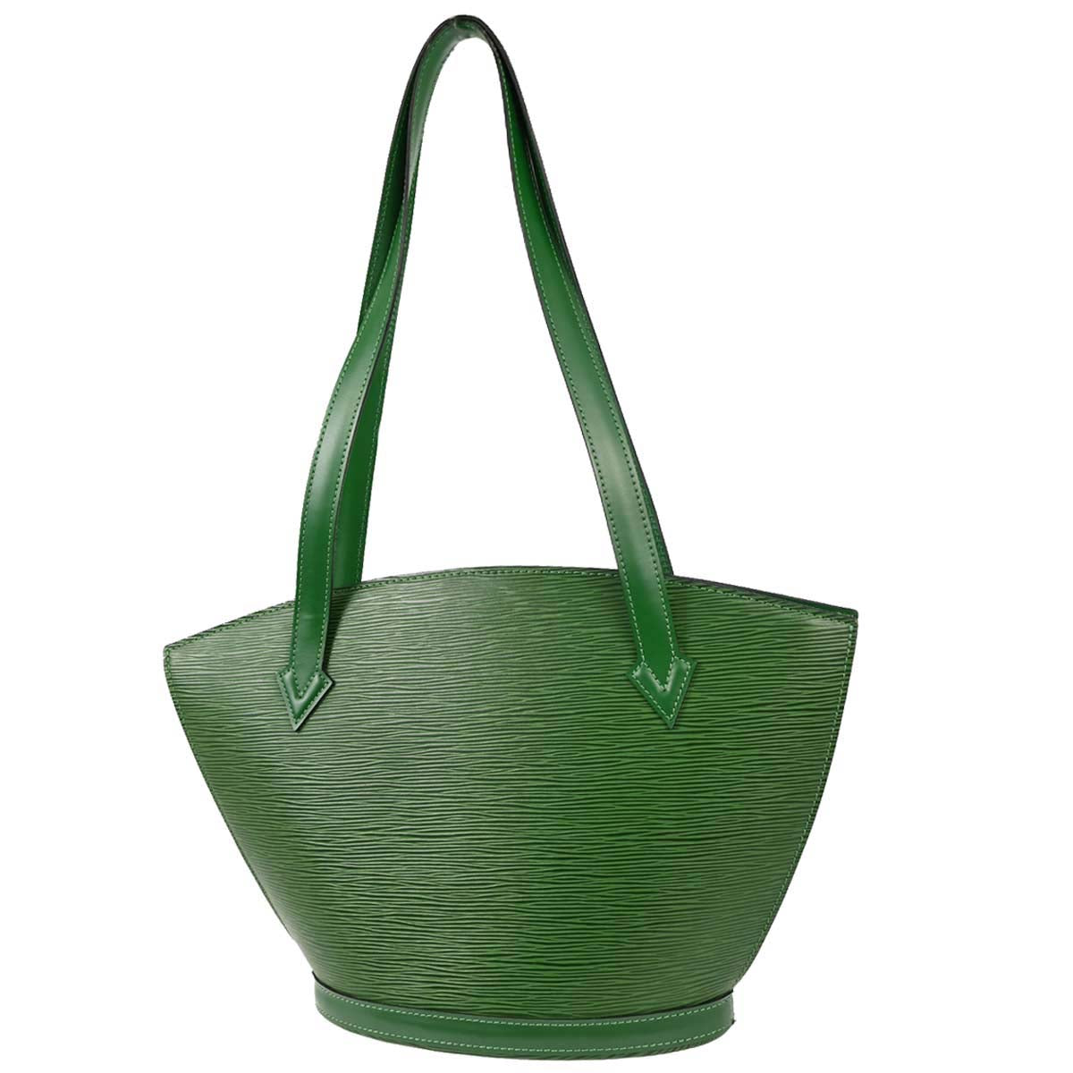 Louis Vuitton Green Epi Saint Jacques Poignee Long Tote M52334