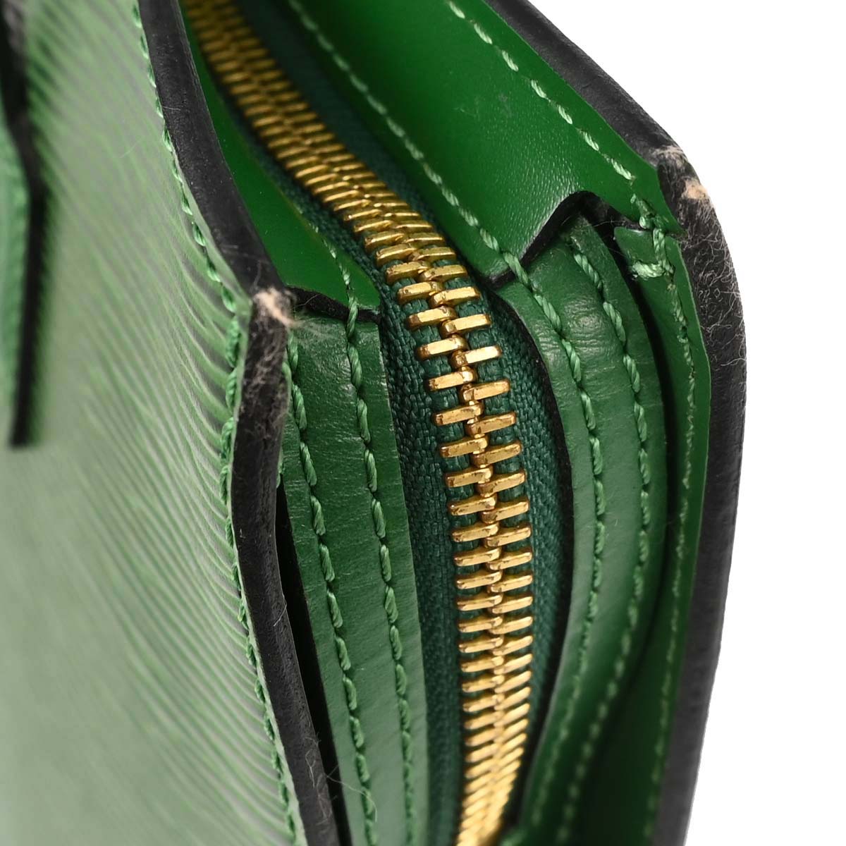 Louis Vuitton Green Epi Saint Jacques Poignee Long Tote M52334
