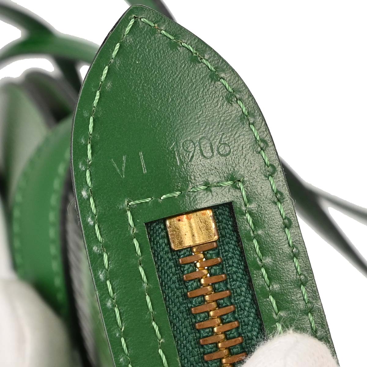 Louis Vuitton Green Epi Saint Jacques Poignee Long Tote M52334