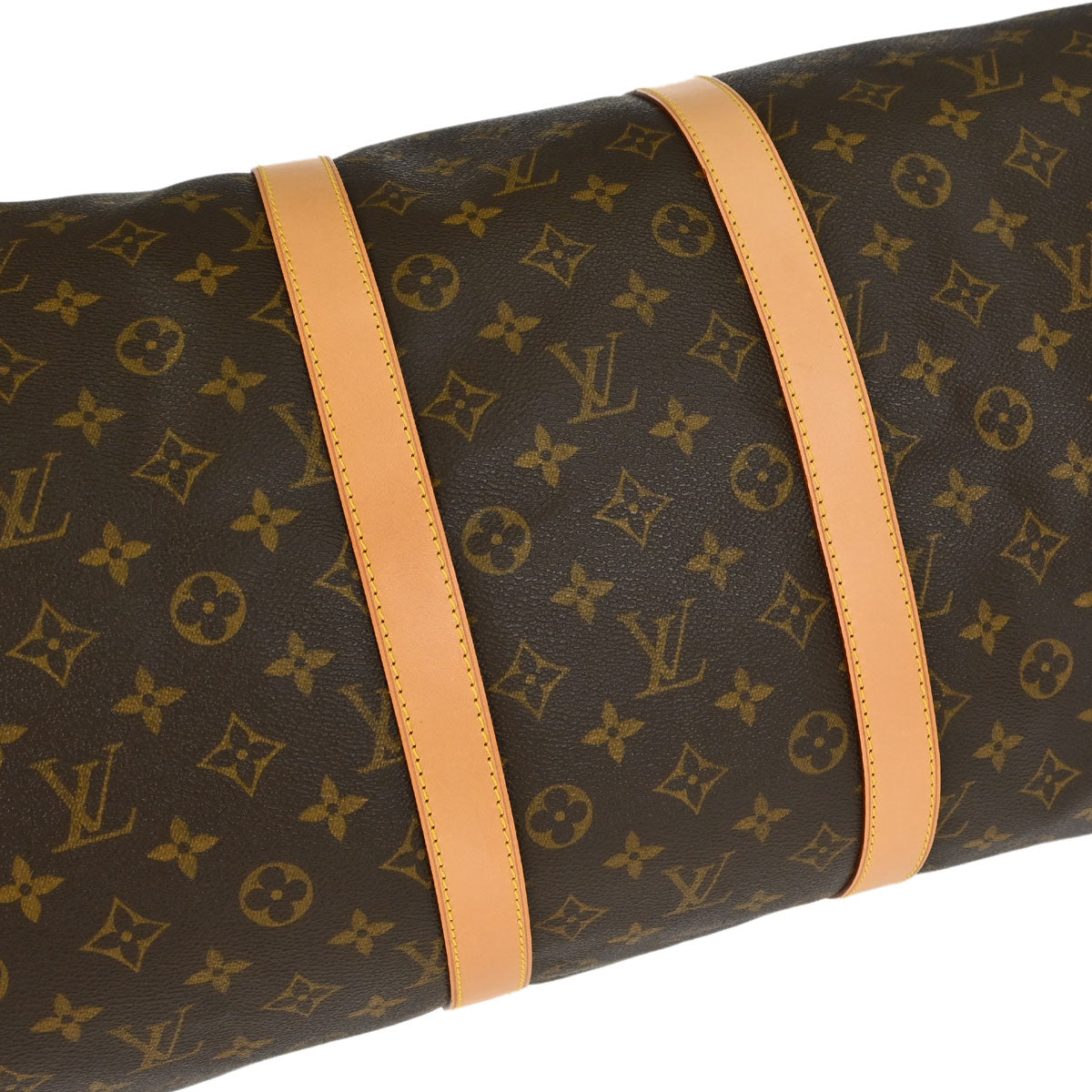 Louis Vuitton Monogram Keepall Bandouliere 55 Duffle Bag M41414