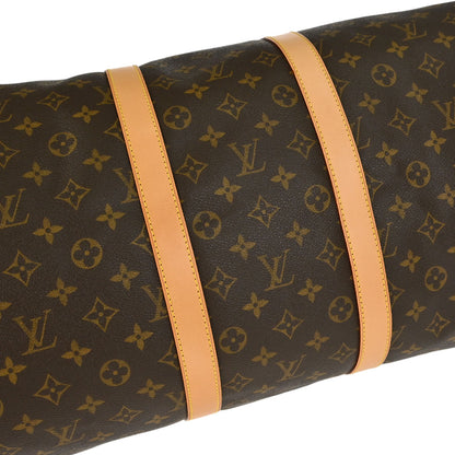Louis Vuitton Monogram Keepall Bandouliere 55 Duffle Bag M41414