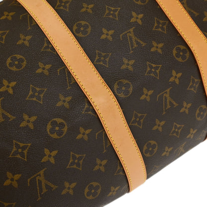 Louis Vuitton Monogram Keepall Bandouliere 55 Duffle Bag M41414