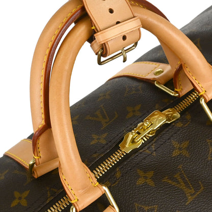 Louis Vuitton Monogram Keepall Bandouliere 55 Duffle Bag M41414