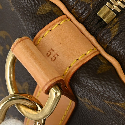 Louis Vuitton Monogram Keepall Bandouliere 55 Duffle Bag M41414