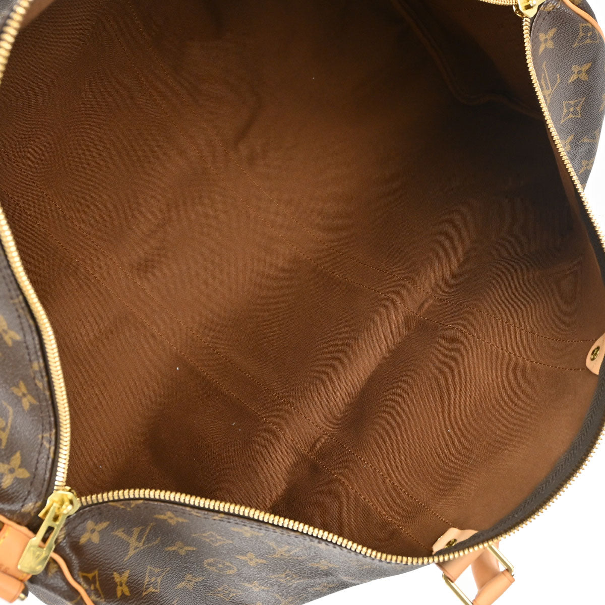 Louis Vuitton Monogram Keepall Bandouliere 55 Duffle Bag M41414