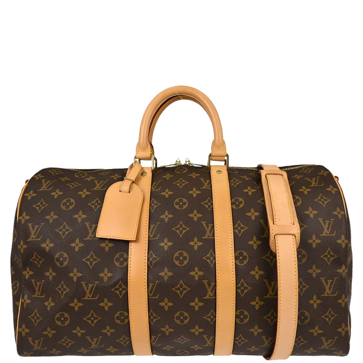 Louis Vuitton Monogram Keepall Bandouliere 45 Duffle Bag M41418
