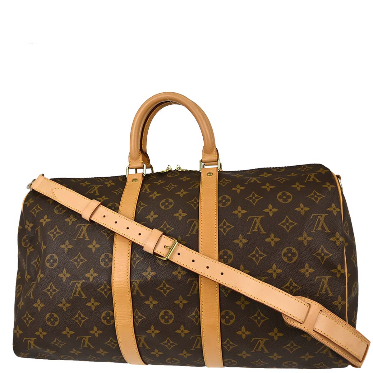 Louis Vuitton Monogram Keepall Bandouliere 45 Duffle Bag M41418