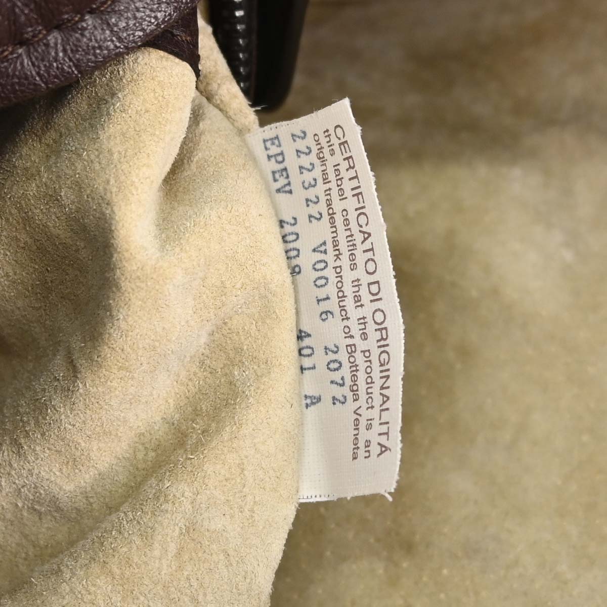 Bottega Veneta Brown Lambskin Intrecciato Tote Handbag