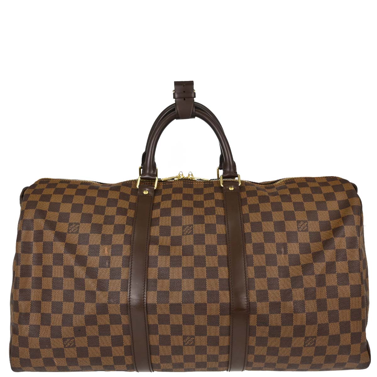 Louis Vuitton Damier Keepall 50 Travel Duffle Handbag N41427