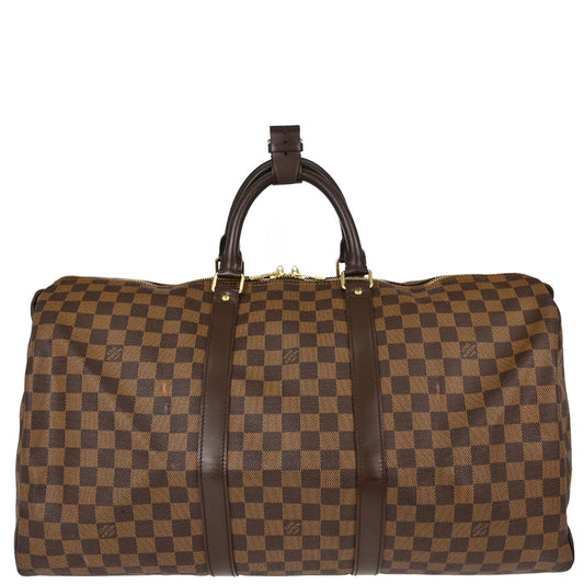 Louis Vuitton Damier Keepall 50 Travel Duffle Handbag N41427