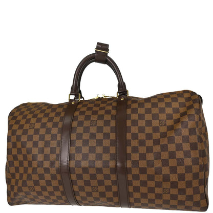 Louis Vuitton Damier Keepall 50 Travel Duffle Handbag N41427