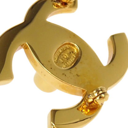 Chanel Turnlock Brooch Pin Gold Small 96P