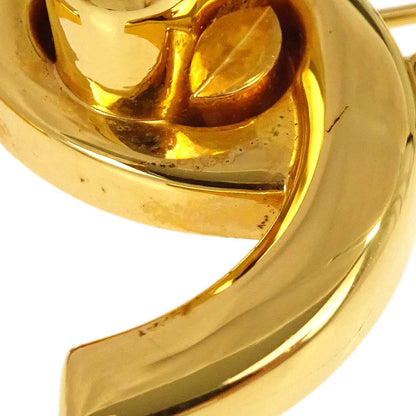 Chanel Turnlock Brooch Pin Gold Small 96P