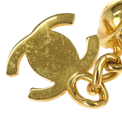 Chanel CC Turnlock Dangle Clip-On Earrings Gold 96A
