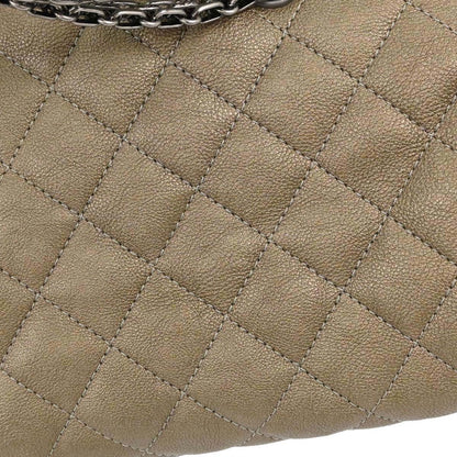 Chanel Metallic Gold Calfskin Medium Bowling Mademoiselle Handbag