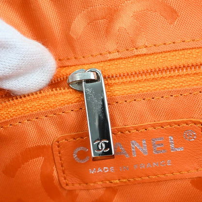 Chanel 2005-2006 Beige Calfskin Cambon Ligne Bowling Bag